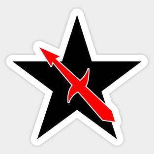 Sagittarius zodiac star Sticker